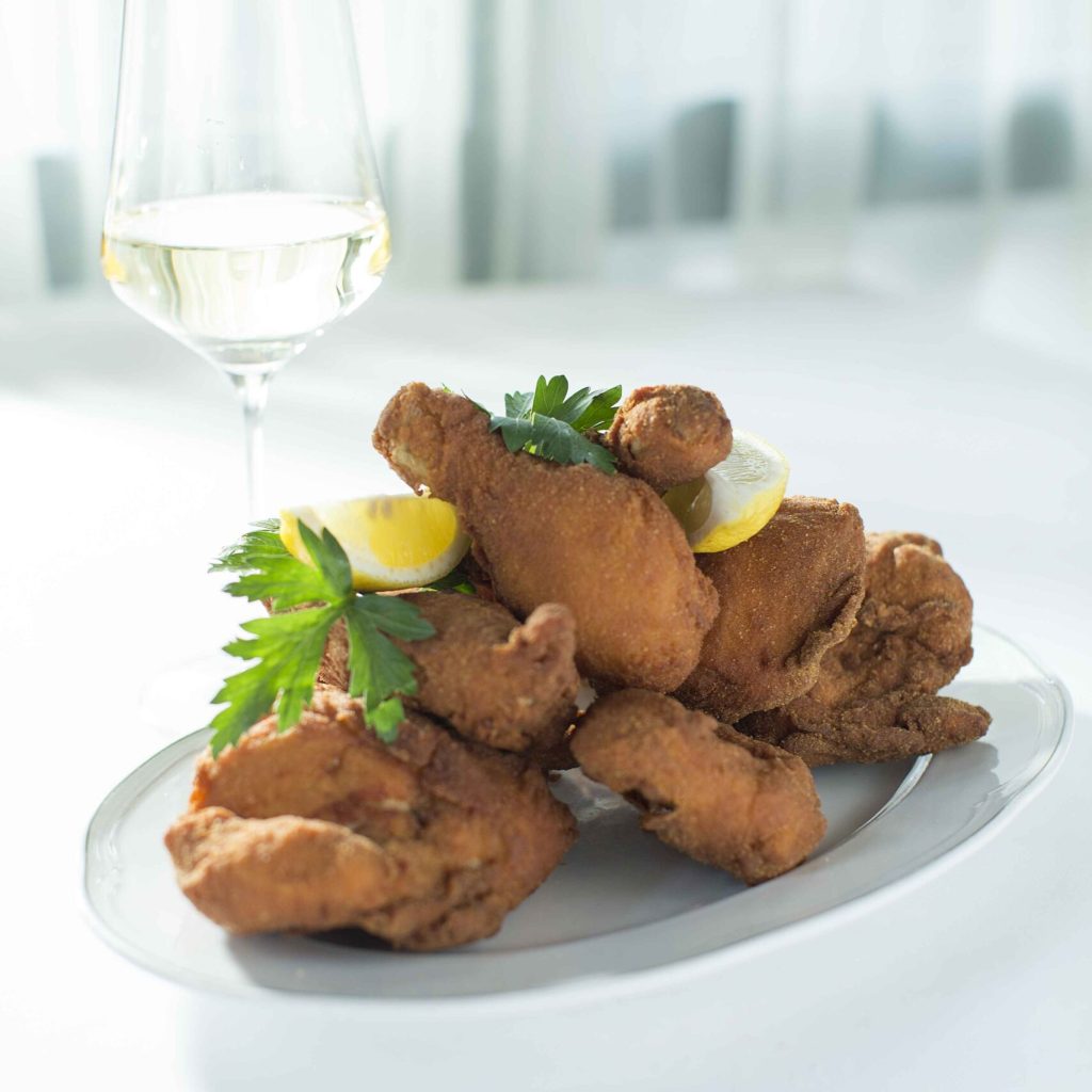 Steirisches Backhendl Kulinarium Steiermark Hotel Restaurant Staribacher